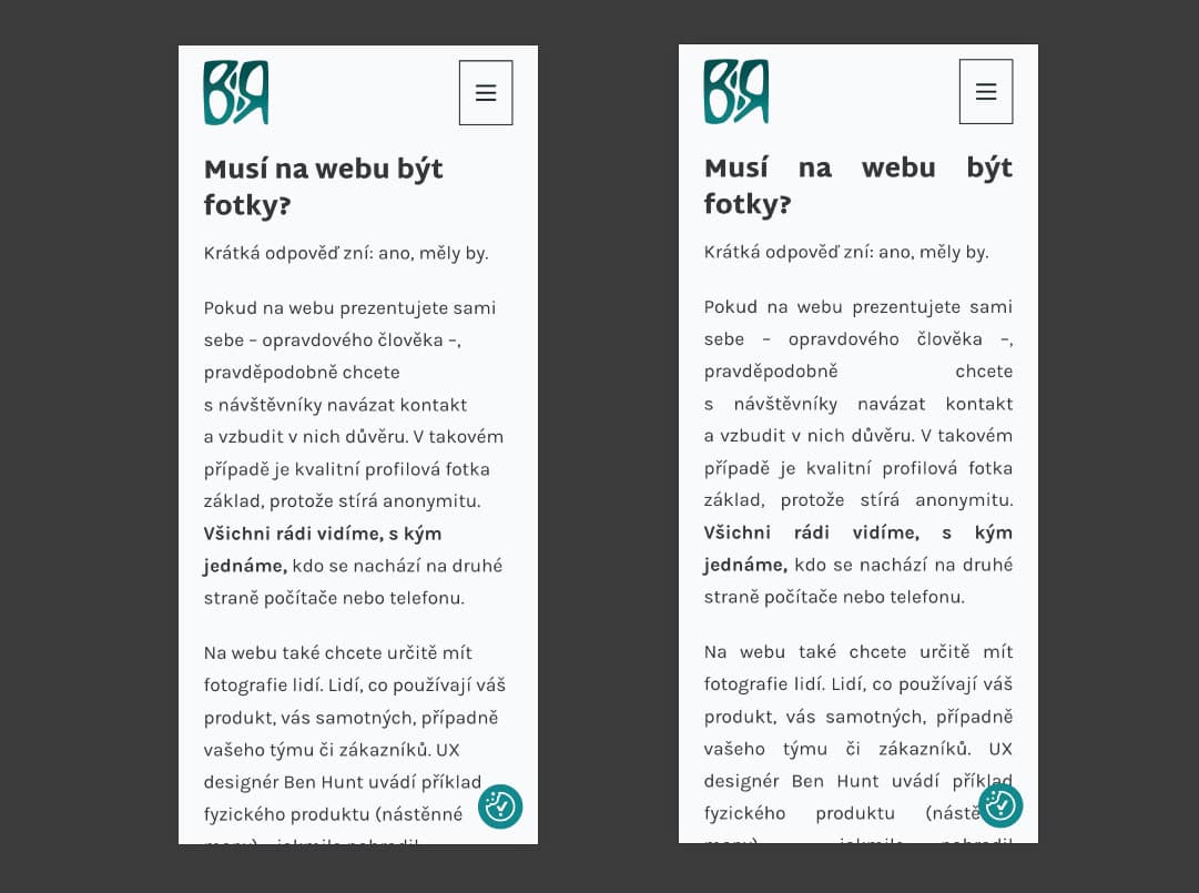 Webdesignérka Barbora Růžičková – profesionální tvorba webových stránek a digitální design.
